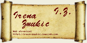 Irena Žmukić vizit kartica